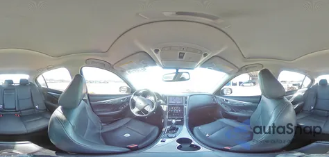 2015 Infiniti Q50 Base z USA, uszkodzony, nr VIN JN1BV7APXFM354370